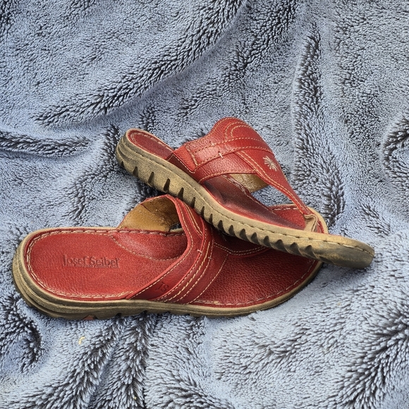 Joseph Seibel Slide On Sandles Sz 12 Or 45 - Picture 7 of 9